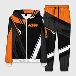 Костюм мужской KTM КТМ, цвет: 3D-белый
