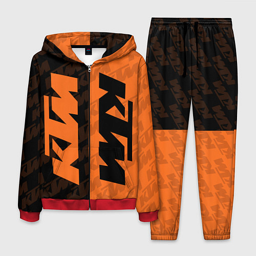 Мужской костюм KTM КТМ Z / 3D-Красный – фото 1