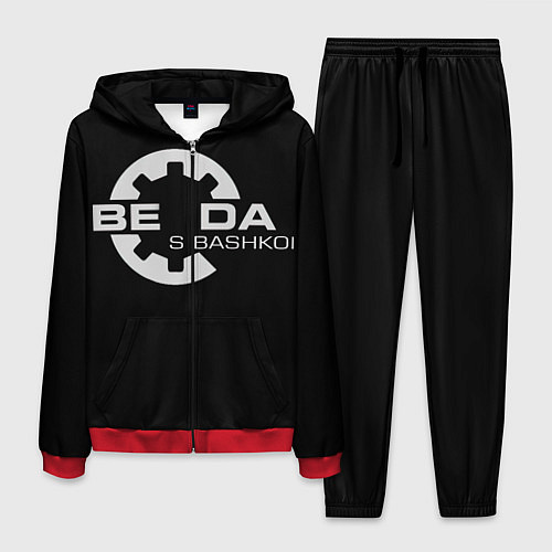 Мужской костюм Беда с Башкой Прикол / 3D-Красный – фото 1