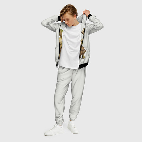 Мужской костюм Тише едешь А впрочем / 3D-Черный – фото 3