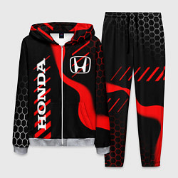 Костюм мужской HONDA ХОНДА СПОРТ, цвет: 3D-меланж