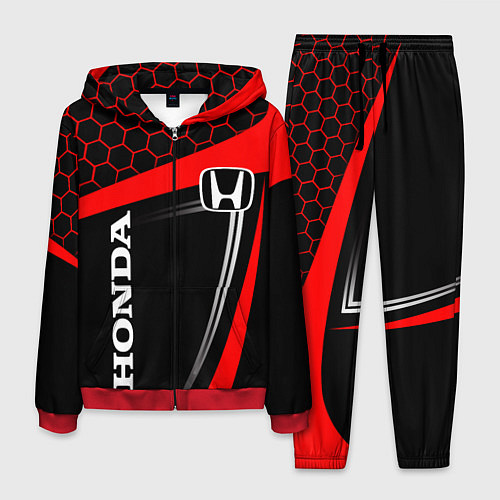 Мужской костюм HONDA ХОНДА SPORT / 3D-Красный – фото 1