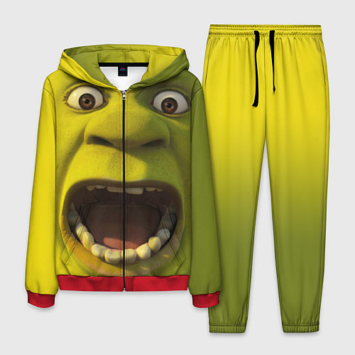 Мужской костюм Shrek is Yelling / 3D-Красный – фото 1