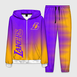 Костюм мужской LOS ANGELES LAKERS ЛЕЙКЕРС, цвет: 3D-белый