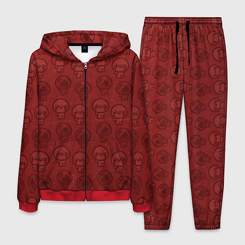 Мужской костюм Isaacs pattern / 3D-Красный – фото 1