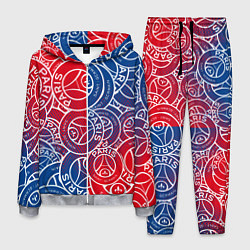 Костюм мужской ФК ПСЖ PARIS SAINT GERMAIN, цвет: 3D-меланж