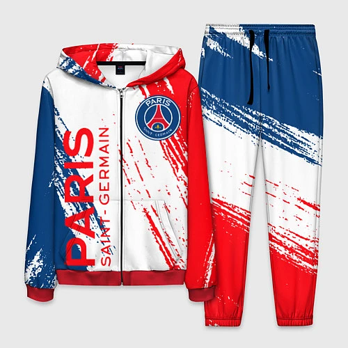 Мужской костюм ФК ПСЖ FC PSG PARIS SG / 3D-Красный – фото 1