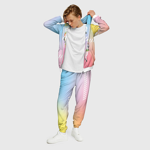 Мужской костюм Пять невест / 3D-Белый – фото 3