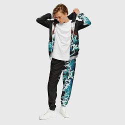 Костюм мужской Корабль на Волнах Кракен, цвет: 3D-меланж — фото 2