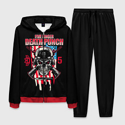 Костюм мужской 5FDP Five Finger Death Punch, цвет: 3D-красный