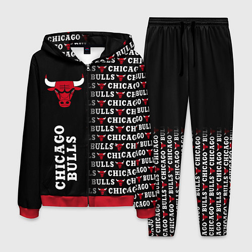 Мужской костюм CHICAGO BULLS 7 / 3D-Красный – фото 1