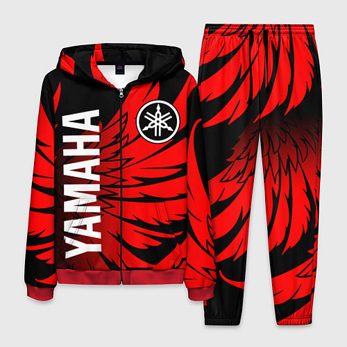 Мужской костюм YAMAHA ЯМАХА МОТОСПОРТ / 3D-Красный – фото 1