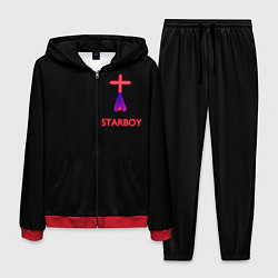 Костюм мужской STARBOY - The Weeknd, цвет: 3D-красный