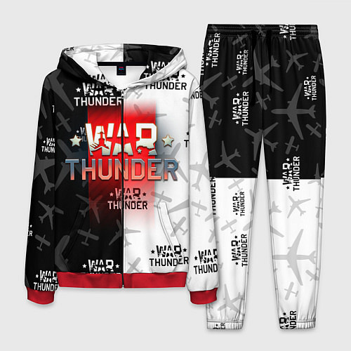 Мужской костюм WAR THUNDER ВАР ТАНДЕР / 3D-Красный – фото 1