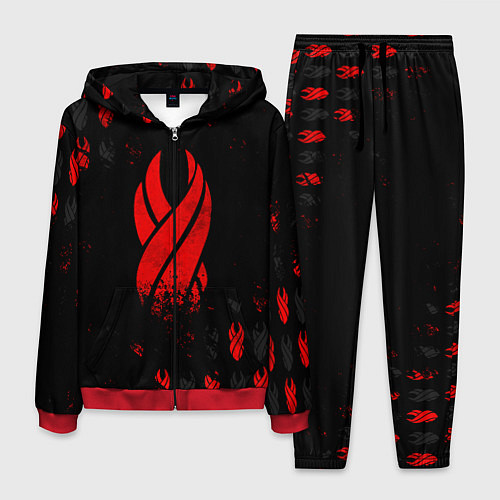 Мужской костюм DEAD SPACE ОБЕЛИСК / 3D-Красный – фото 1