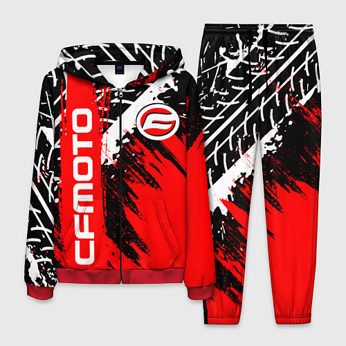 Мужской костюм CFmoto СФ мото RED STYLE / 3D-Красный – фото 1