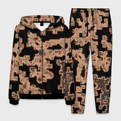 Костюм мужской Heroes III Dungeon Map, цвет: 3D-черный