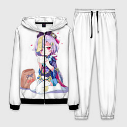 Костюм мужской Ци Ци из Genshin Impact, цвет: 3D-черный