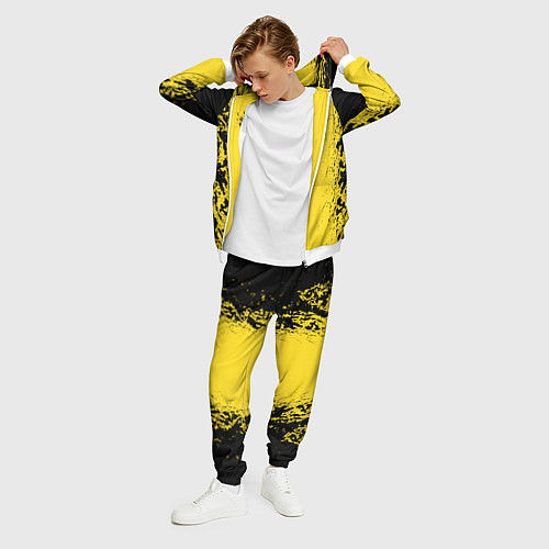 Мужской костюм CYBERPUNK 2077 КИБЕРПАНК 2077 / 3D-Белый – фото 3