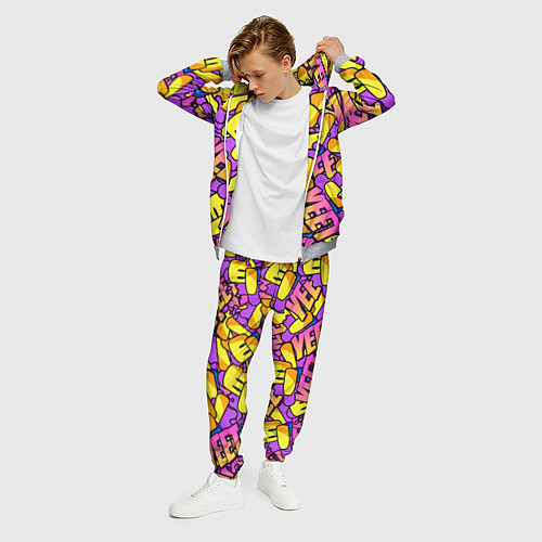 Мужской костюм ROBLOX РОБЛОКС YEET / 3D-Меланж – фото 3