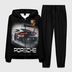 Костюм мужской PORSHE, цвет: 3D-черный