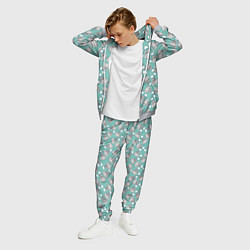 Костюм мужской Воланы на ментоловом, цвет: 3D-меланж — фото 2
