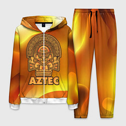 Костюм мужской Aztec Ацтеки, цвет: 3D-белый