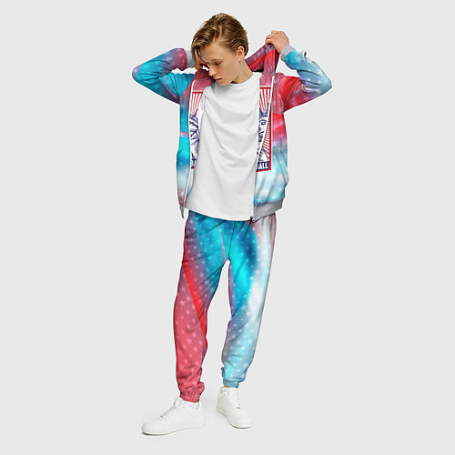 Мужской костюм Бейсбол Liberty city / 3D-Меланж – фото 3