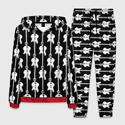 Костюм мужской GUITAR ELECTRIC, цвет: 3D-красный