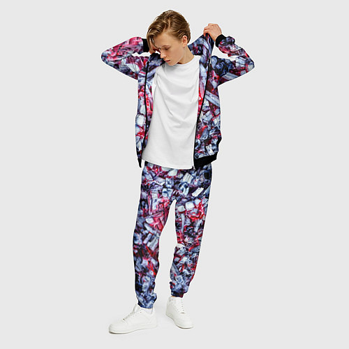 Мужской костюм Тлеющие угли / 3D-Черный – фото 3