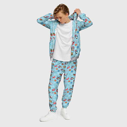 Мужской костюм GI Christmas Pattern / 3D-Меланж – фото 3