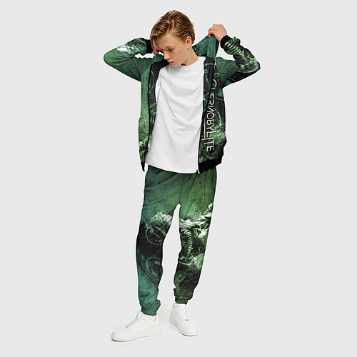 Мужской костюм Chernobylite Чернобылит игра / 3D-Черный – фото 3