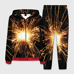 Костюм мужской Фейерверк души, цвет: 3D-красный