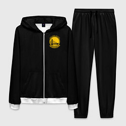 Костюм мужской GOLDEN STATE WARRIORS BLACK STYLE, цвет: 3D-белый