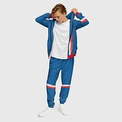 Костюм мужской PSG SPORT STRIPES UNIFORM, цвет: 3D-красный — фото 2