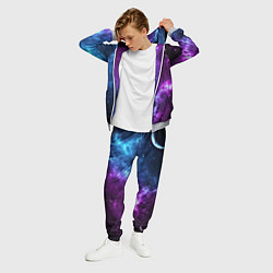 Костюм мужской NEON GALAXY НЕОНОВЫЙ КОСМОС, цвет: 3D-меланж — фото 2