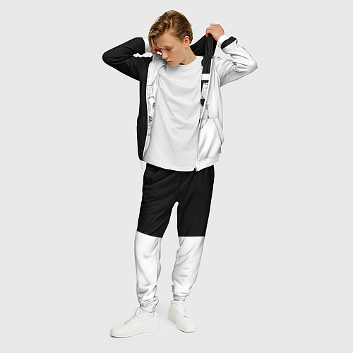 Мужской костюм WOLF Волк / 3D-Белый – фото 3