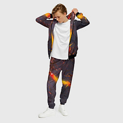 Костюм мужской ТРЕХМЕРНЫЕ ИСКРЫ 3D ПЛИТЫ 3D ИСКРЫ, цвет: 3D-черный — фото 2