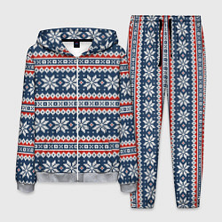 Костюм мужской Knitted Christmas Pattern, цвет: 3D-меланж