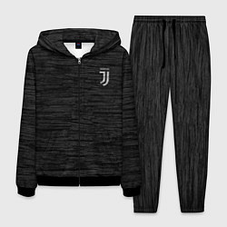 Костюм мужской Juventus Asphalt theme, цвет: 3D-черный