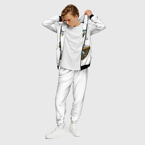 Мужской костюм Миры Хаяо Миядзаки унесенные призраками и другие / 3D-Черный – фото 3