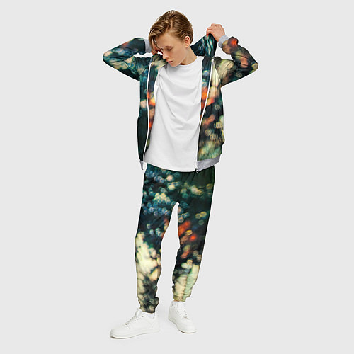 Мужской костюм Obscured by Clouds - Pink Floyd / 3D-Меланж – фото 3