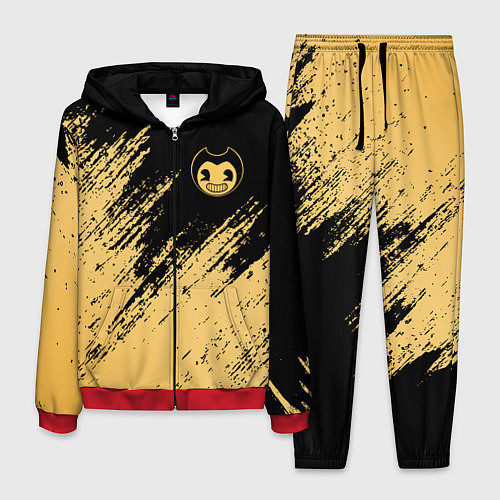 Мужской костюм Bendy and the ink machine - Вектор / 3D-Красный – фото 1