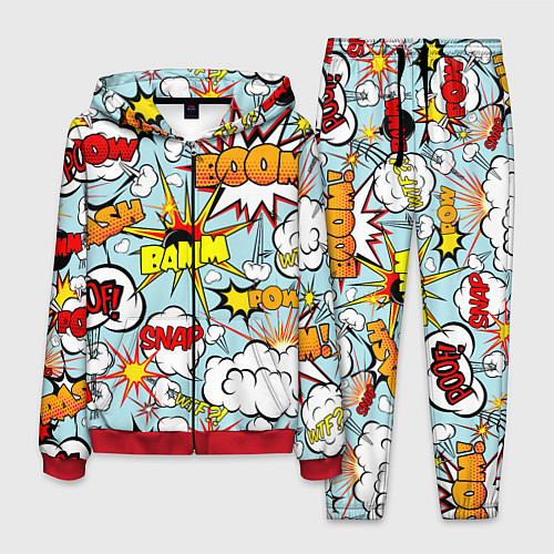 Мужской костюм BoOMbiT / 3D-Красный – фото 1