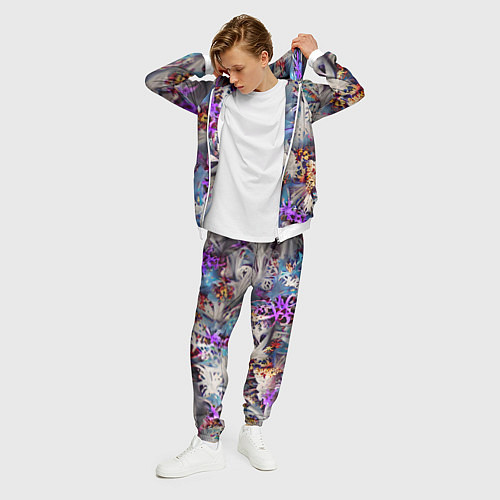 Мужской костюм Начало зимы / 3D-Белый – фото 3