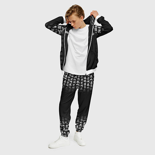 Мужской костюм TOKYO REVENGERS WALHALLA TEAM WHITE / 3D-Белый – фото 3