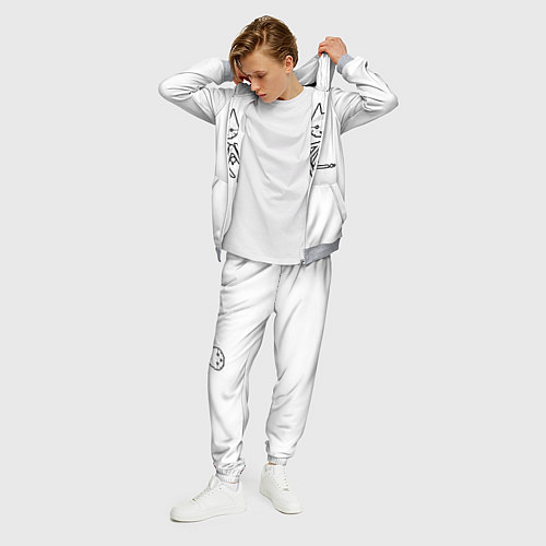 Мужской костюм Stray / 3D-Меланж – фото 3