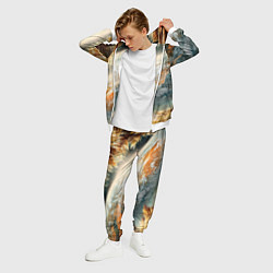 Костюм мужской Песчаный Космос, цвет: 3D-белый — фото 2
