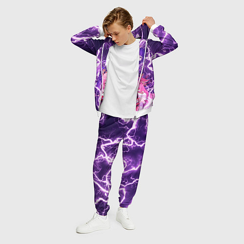 Мужской костюм Genshin Impact - Яэ и Эи / 3D-Белый – фото 3