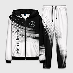 Костюм мужской Mercedes-Benz спорт, цвет: 3D-черный